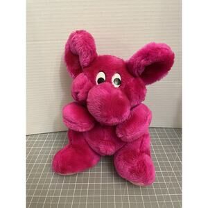 Vintage 1989 Kodak Kolorkins Rewind Plush Pink Magenta 9" Korea Stuffed Animal